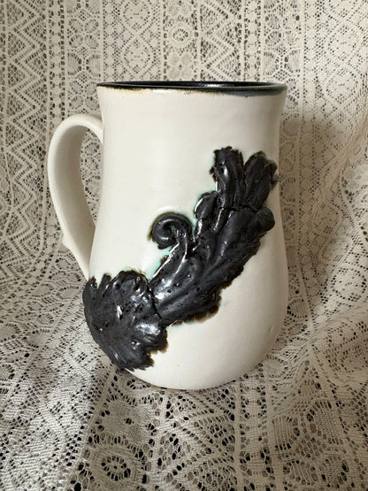 Filigree Mug - White