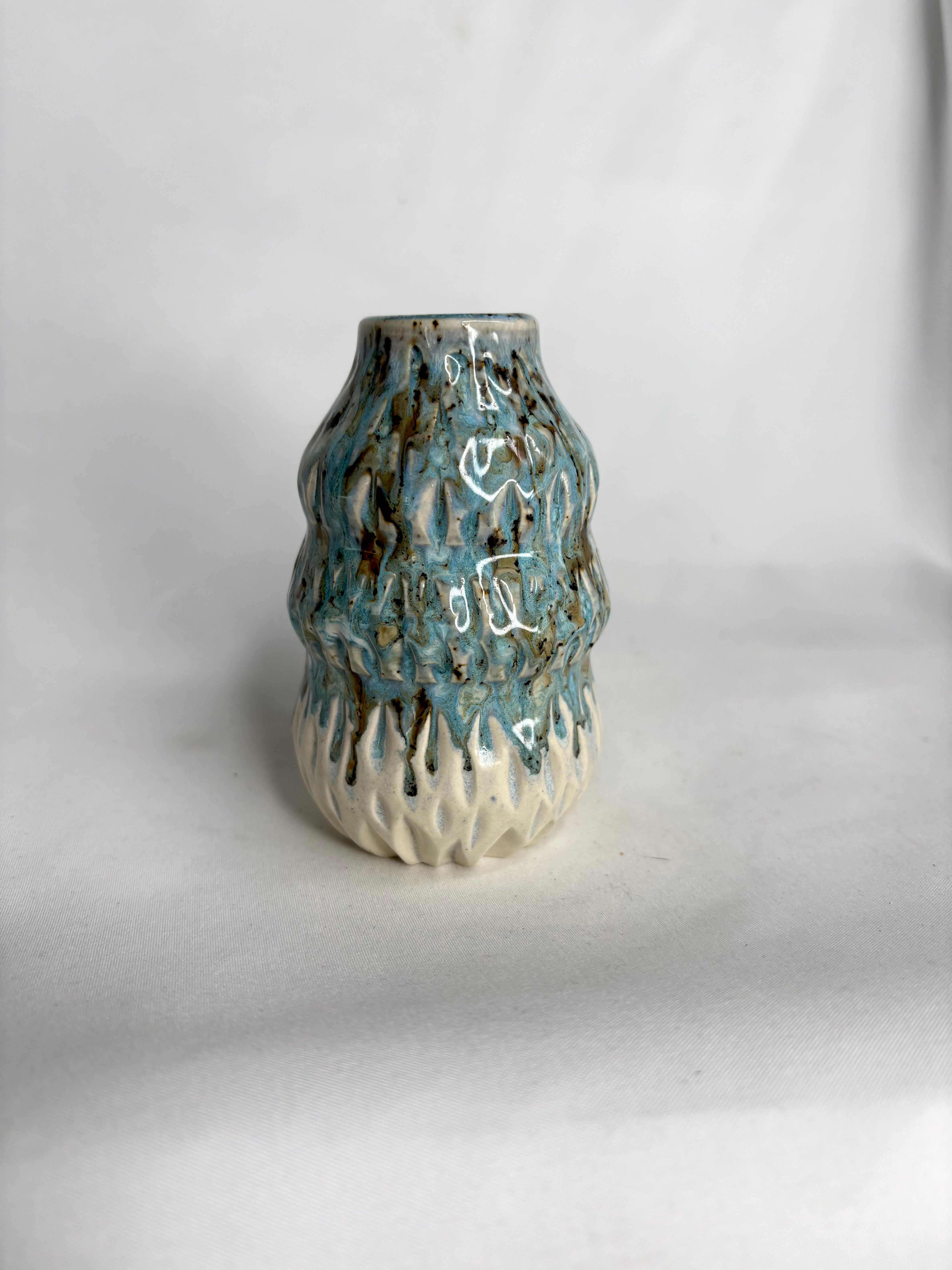 Tiny Carved Vase