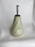 Load image into Gallery viewer, Pistachio Carved Oil Bottle

