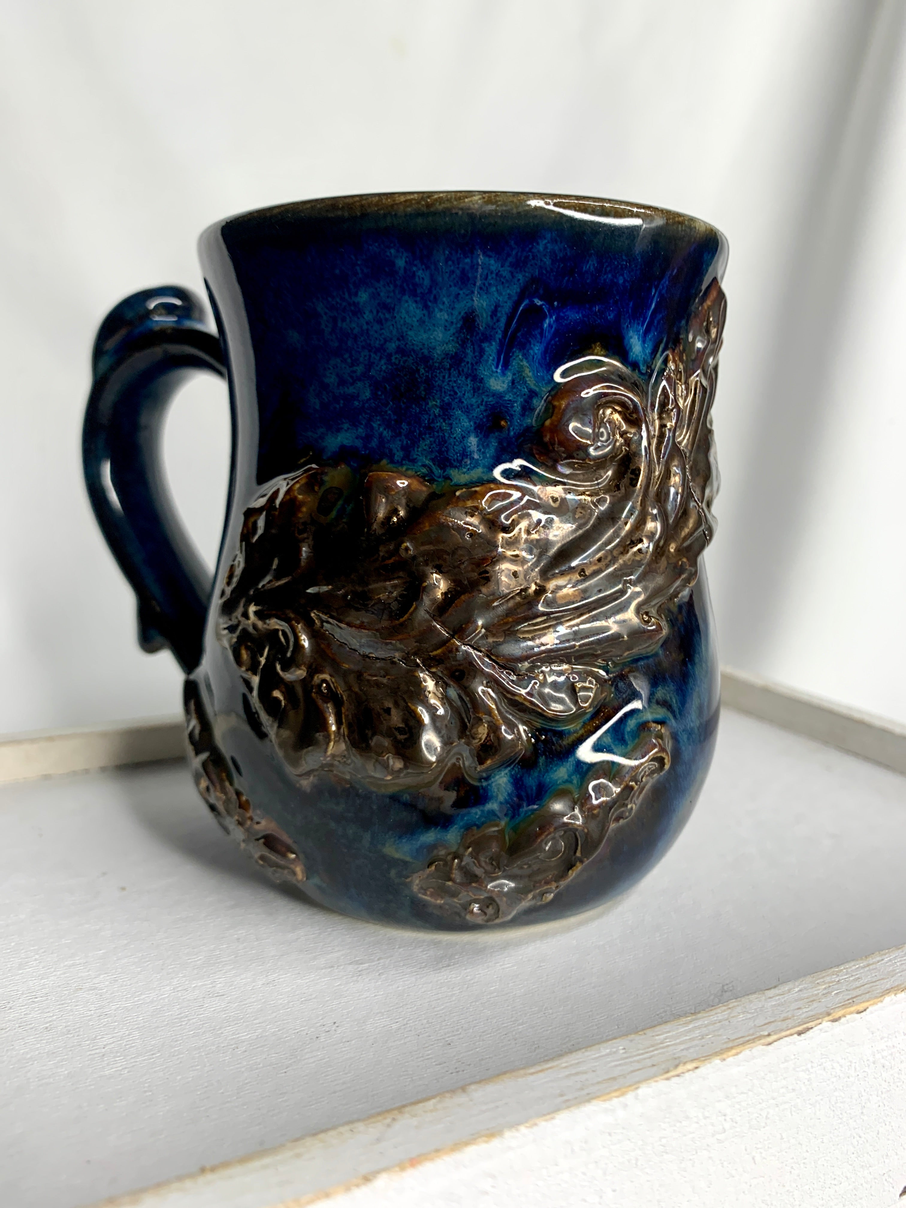 Deep Sea Filigree Mug