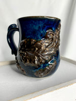 Load image into Gallery viewer, Deep Sea Filigree Mug
