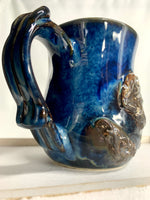 Load image into Gallery viewer, Deep Sea Filigree Mug
