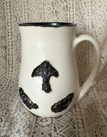 Filigree Mug - White