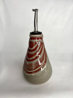 Load image into Gallery viewer, Curved Ruby Oil Bottle
