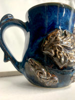 Load image into Gallery viewer, Deep Sea Filigree Mug
