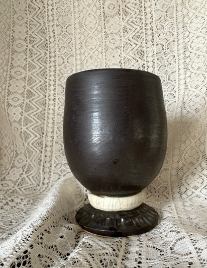 Metallic and Blues Goblet