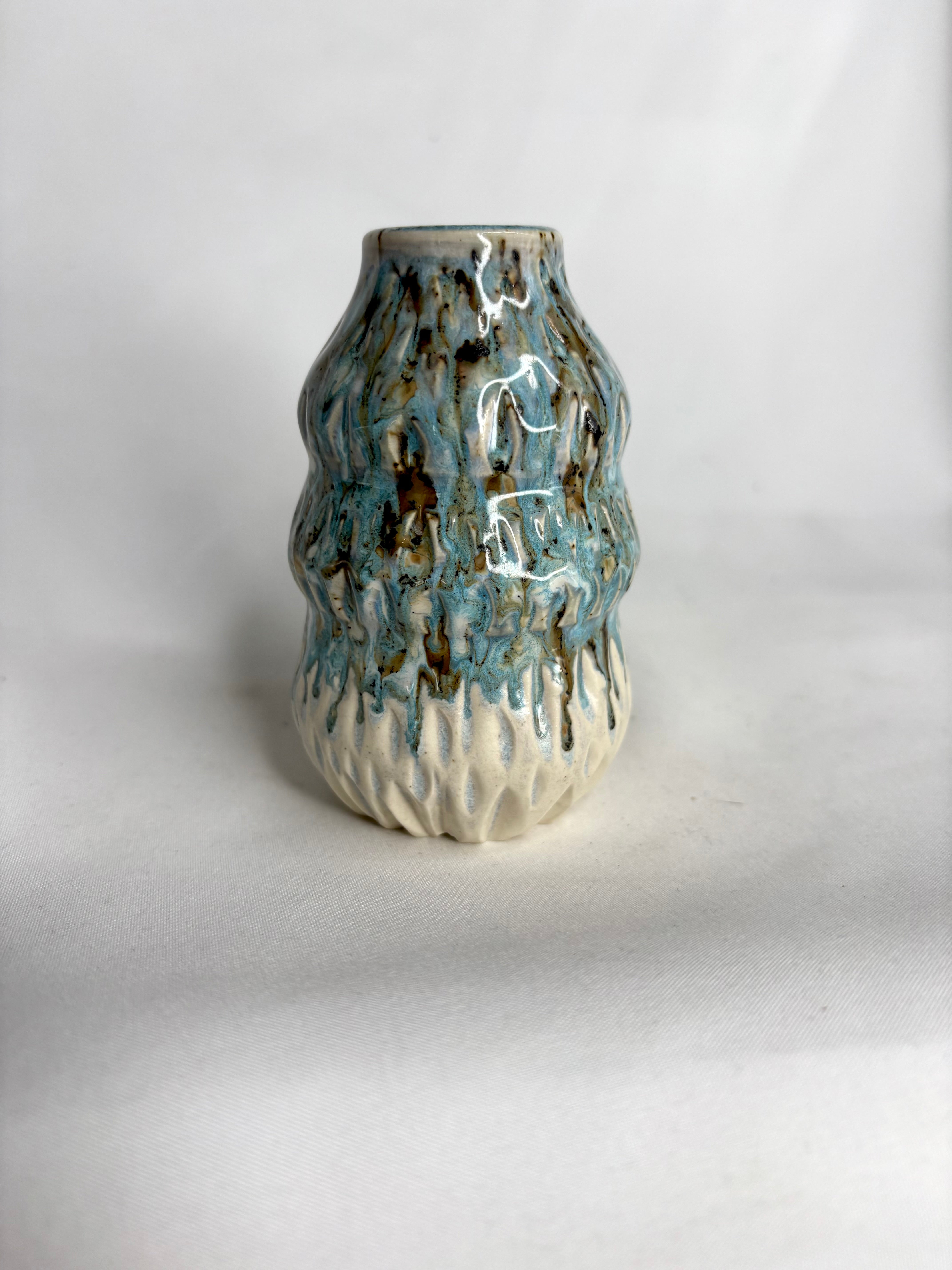 Tiny Carved Vase