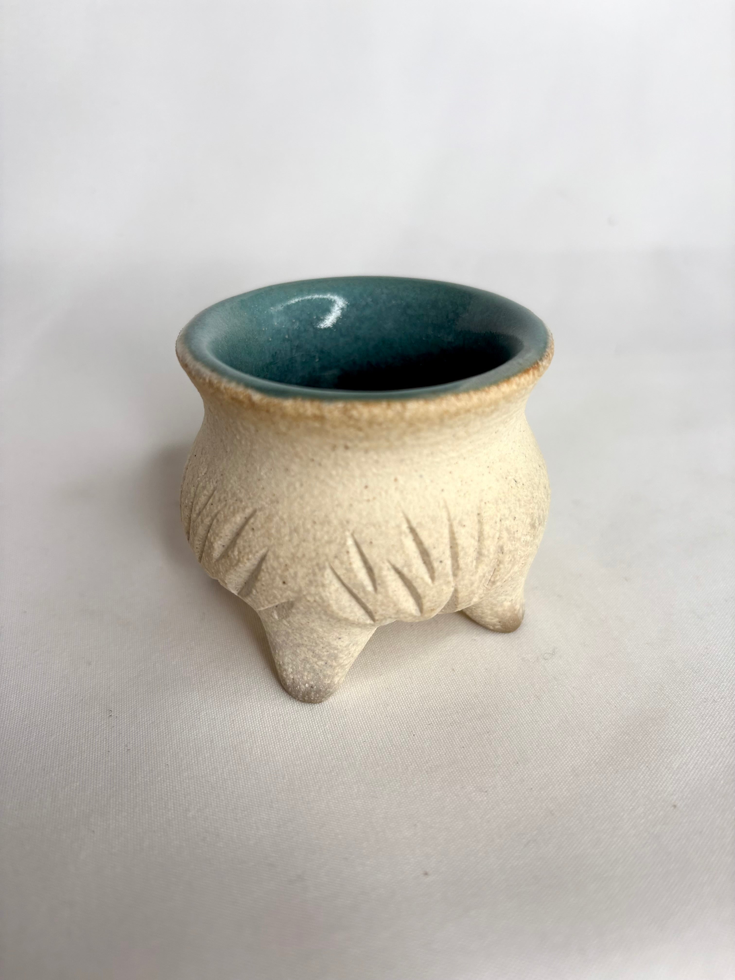 Tiny Teal Cauldron - B