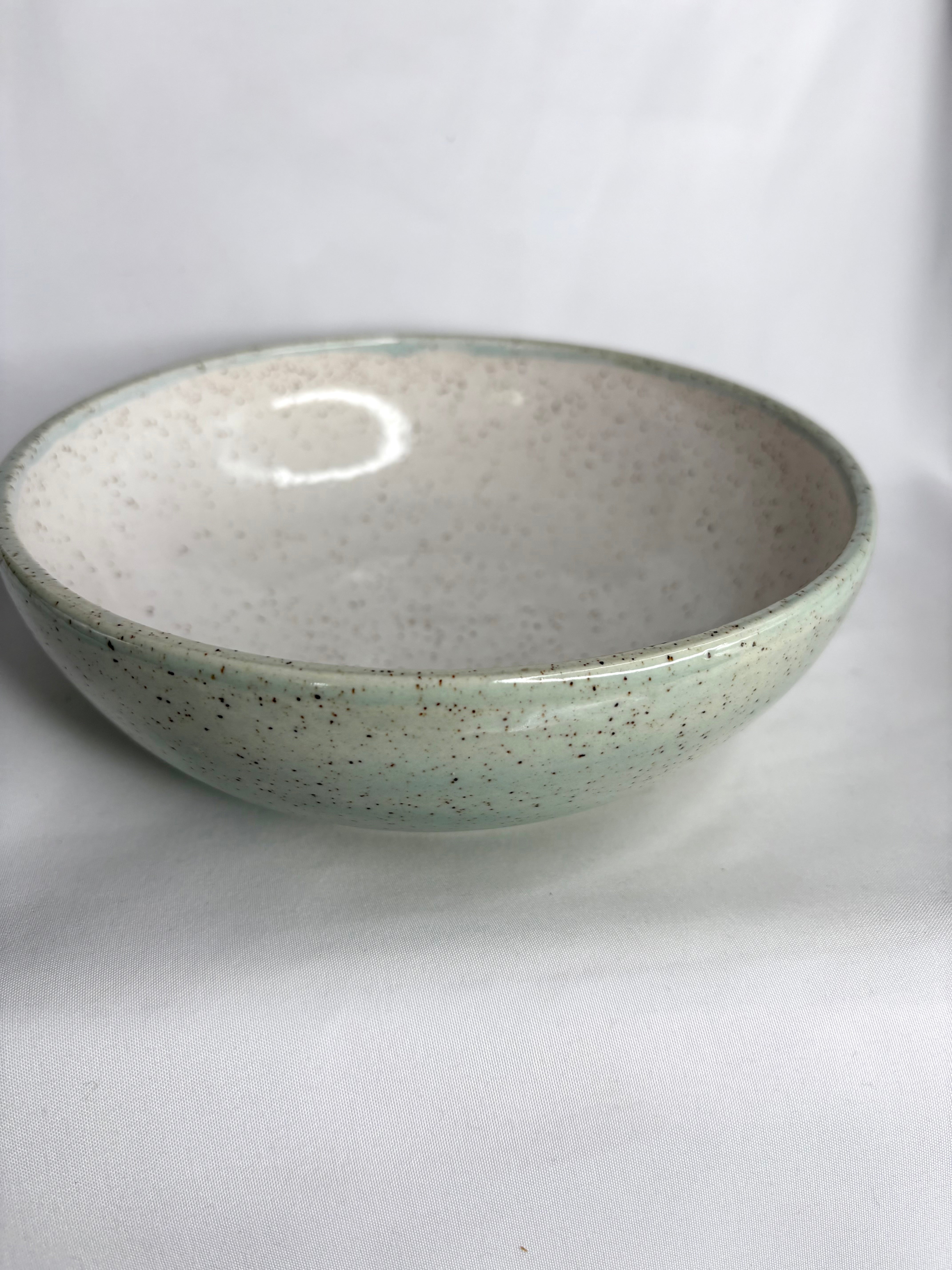 Set of 2 - Teal and White Bowls