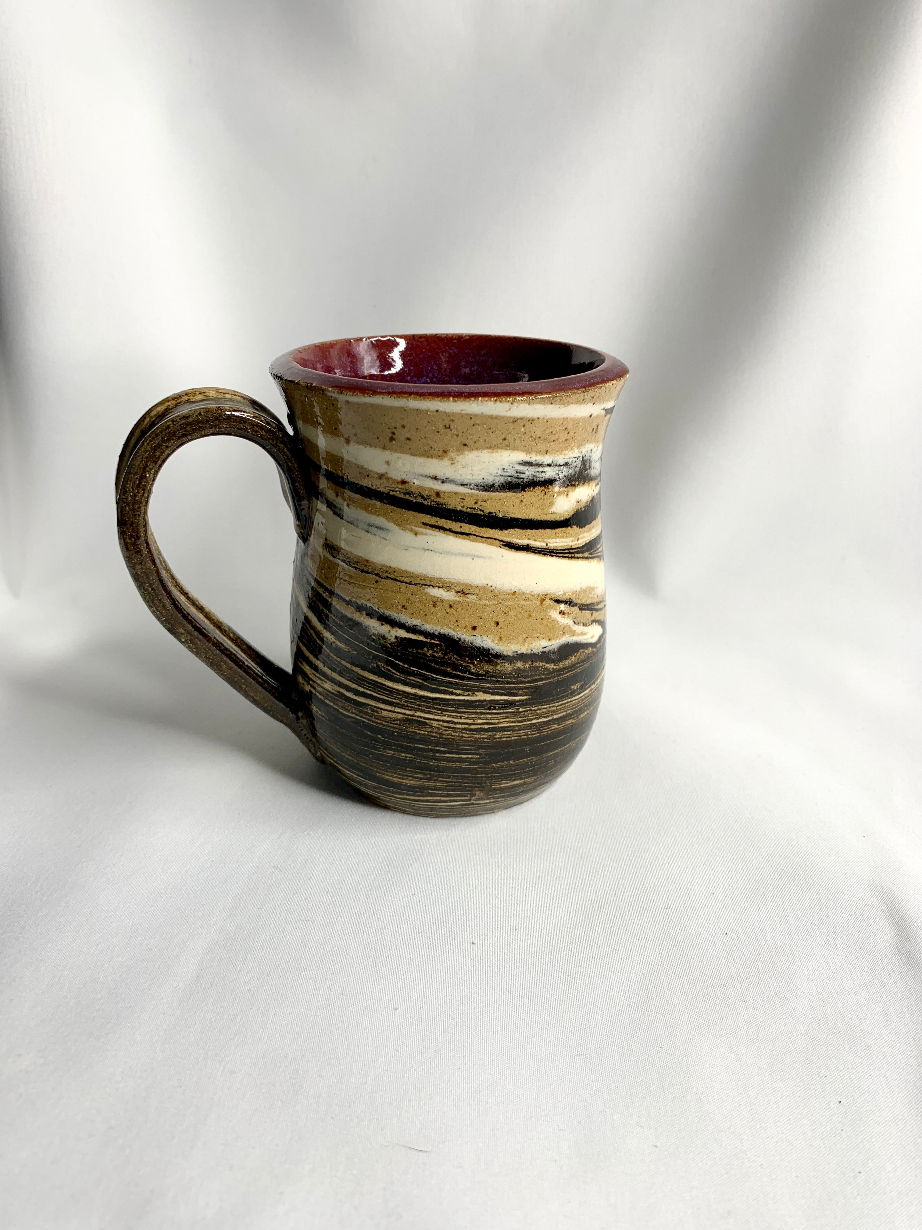 Marbled Plum Mug