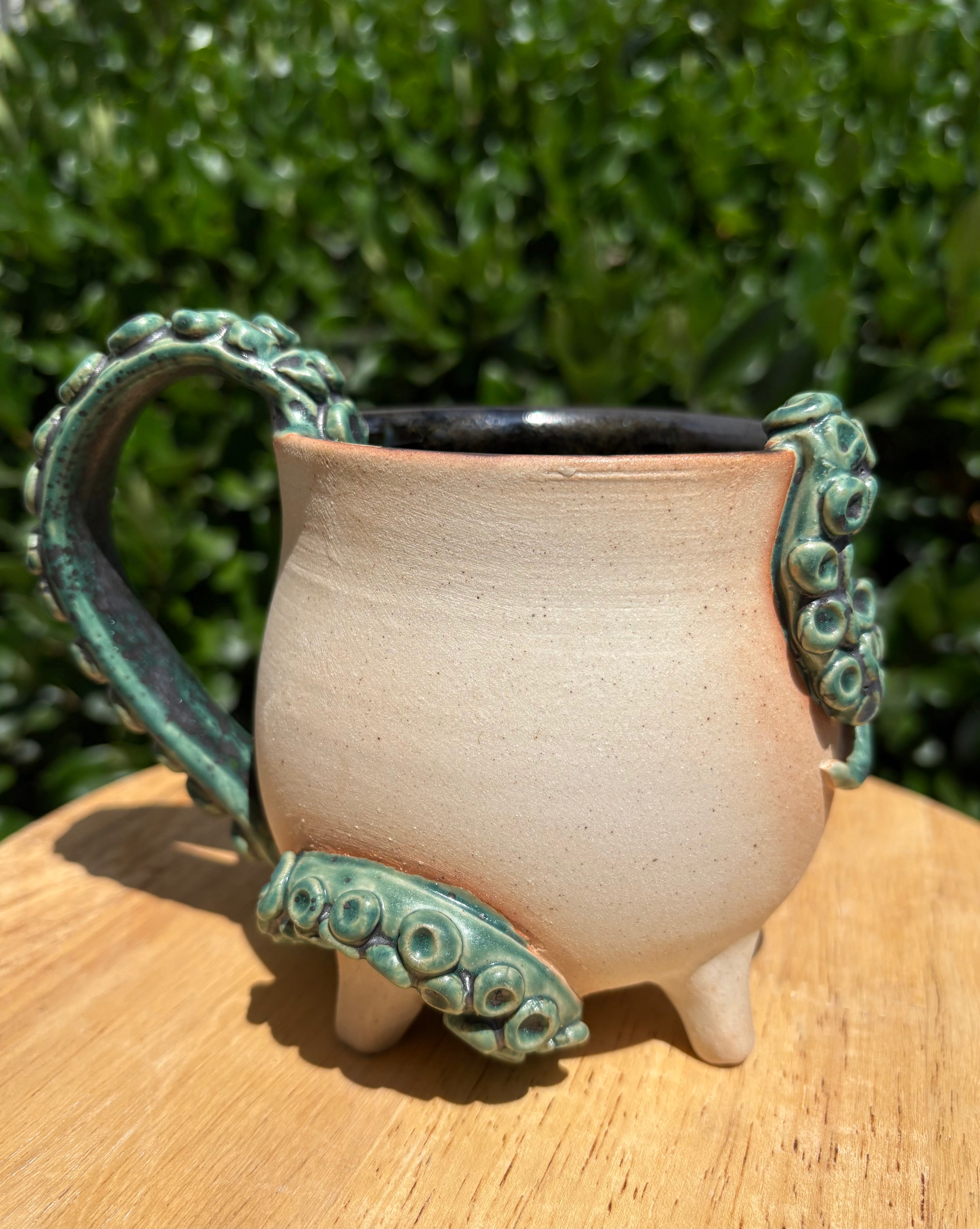 Green Tentacle Mug