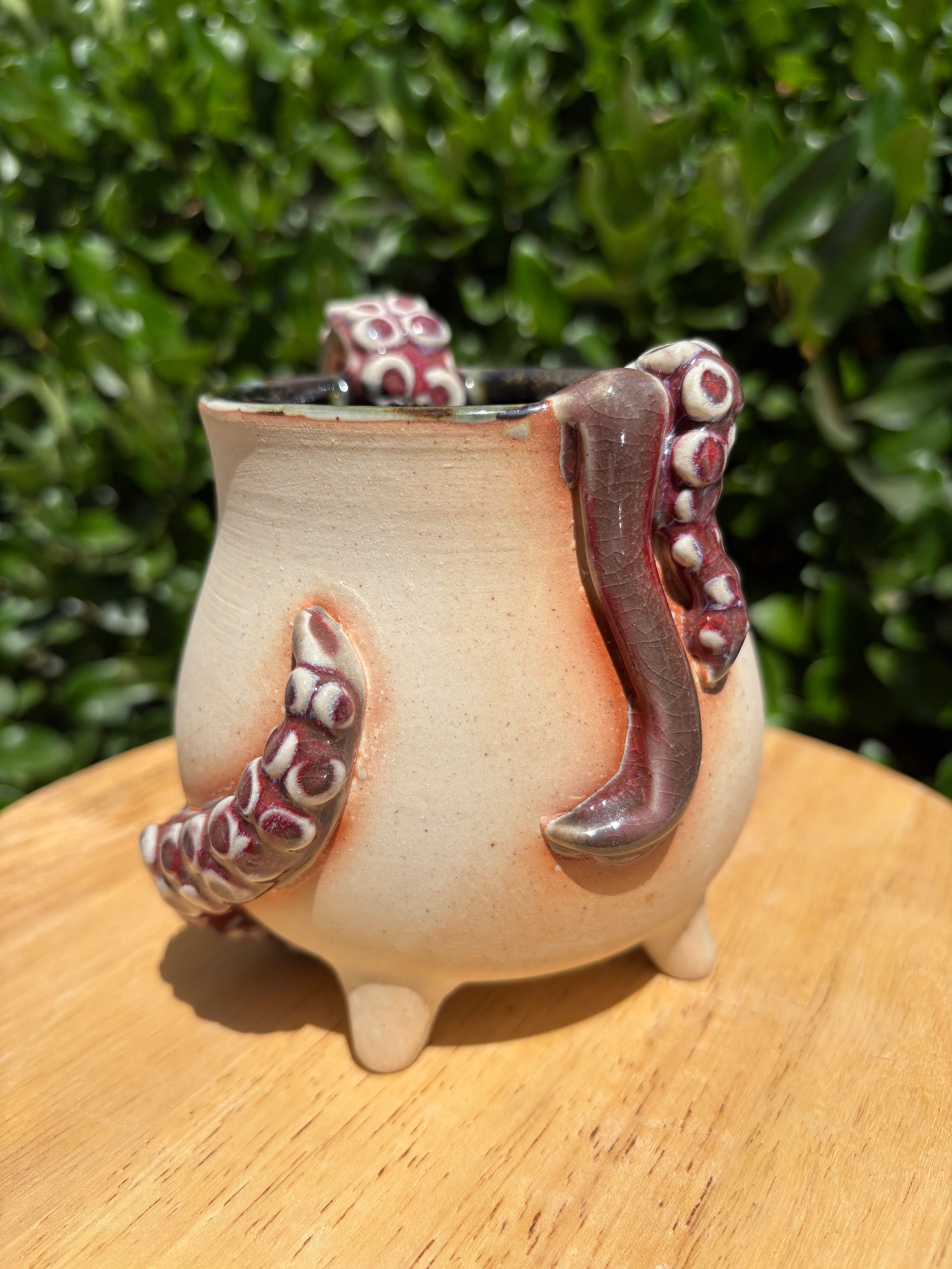 Red Tentacle Mug
