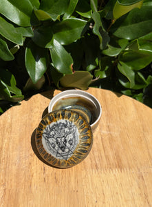 Deer Skull Apothecary Lidded Jar - sm