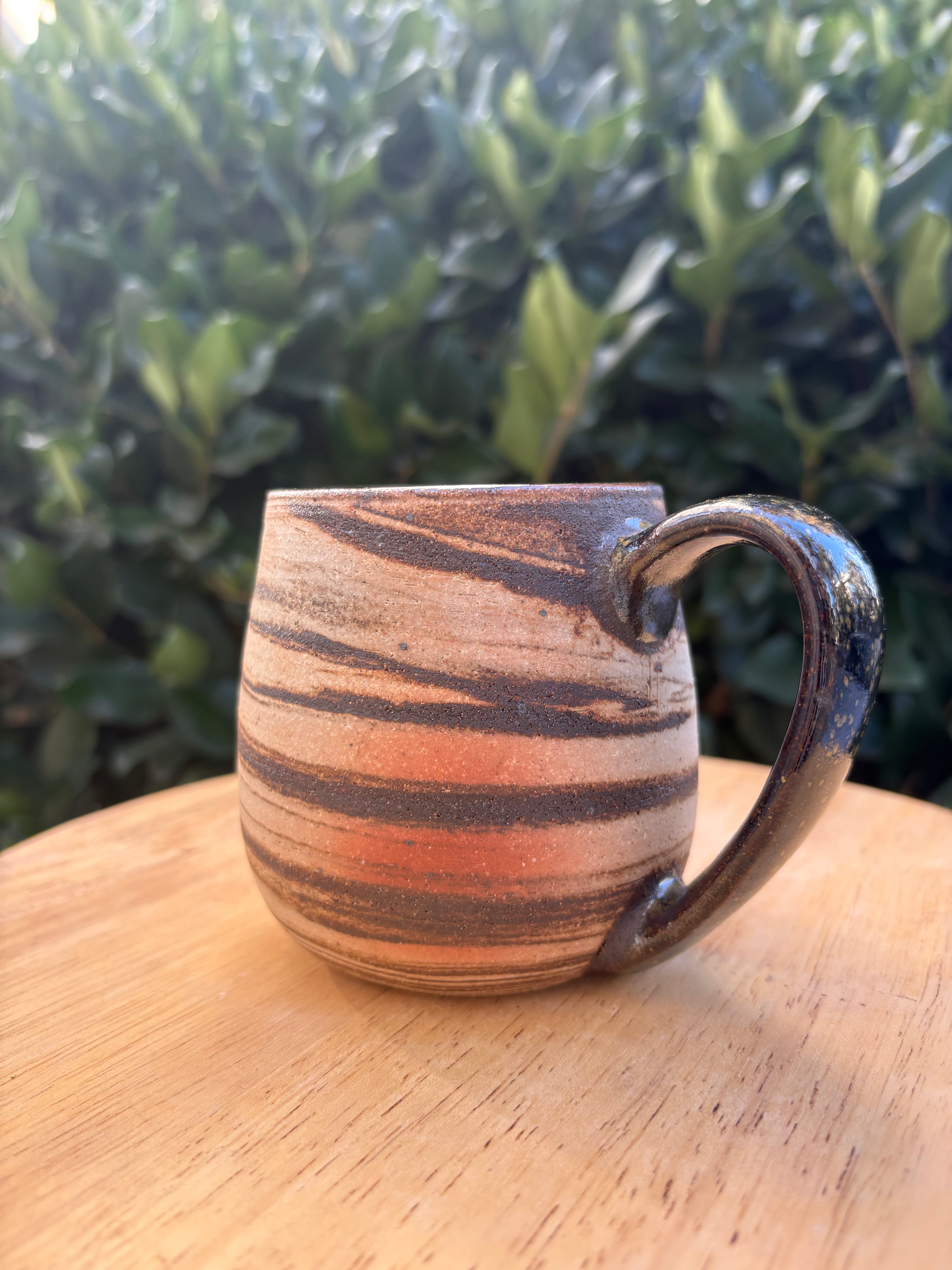 Blushing Marbled Mug