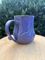 Load image into Gallery viewer, Purple Carved Mug

