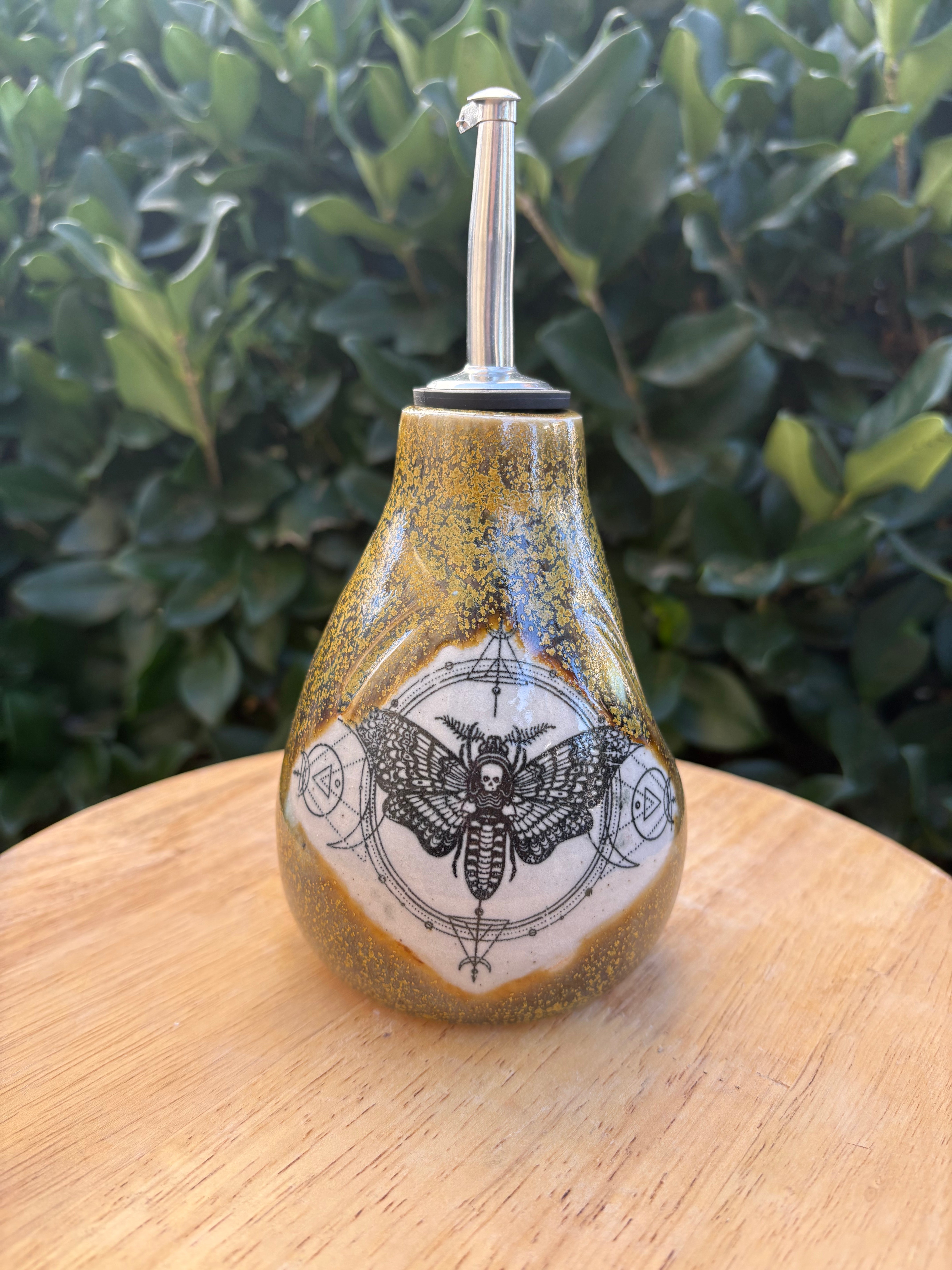 Golden Death Moth Oil Bottle