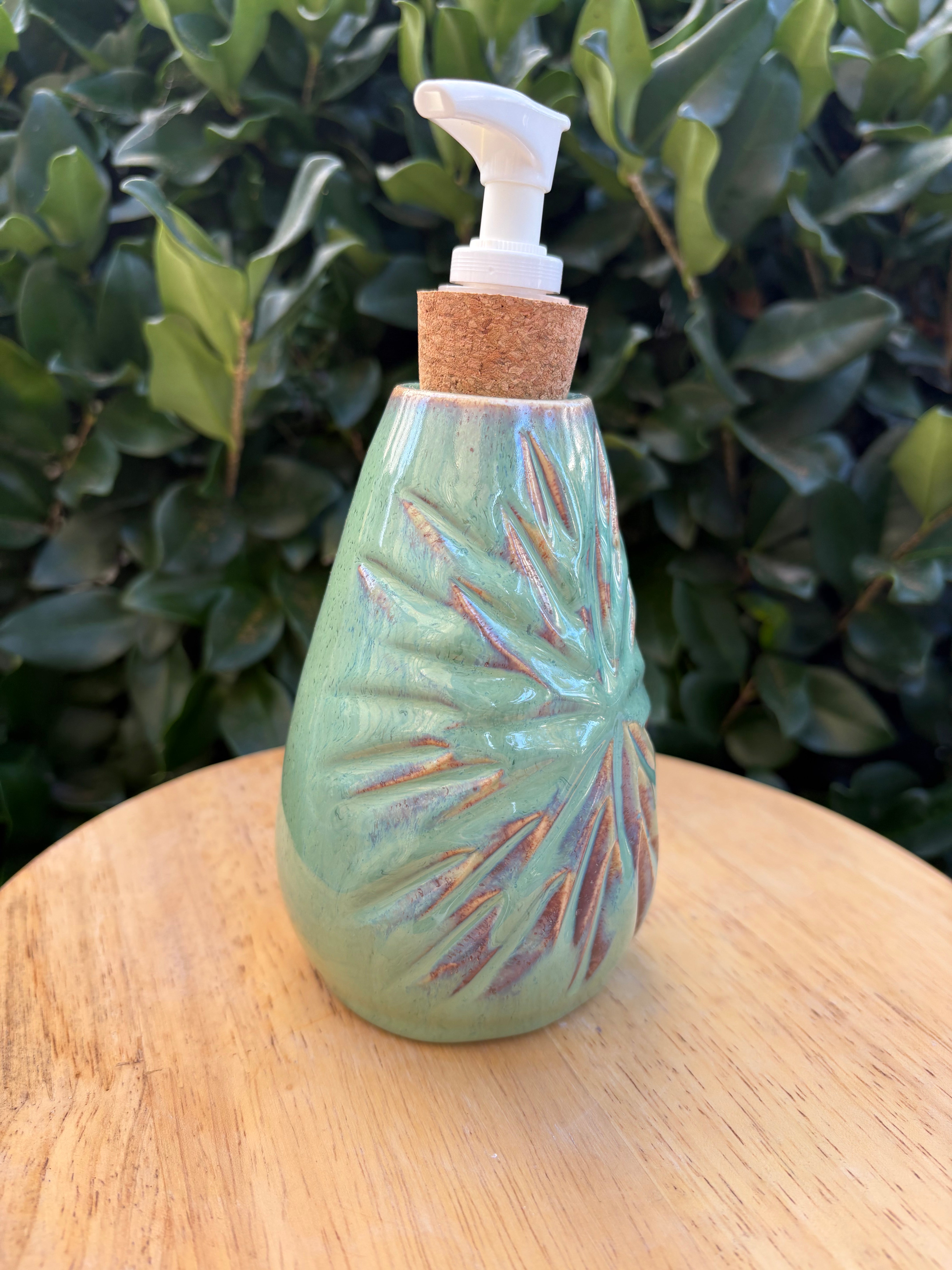 Seafoam Soap Dispenser