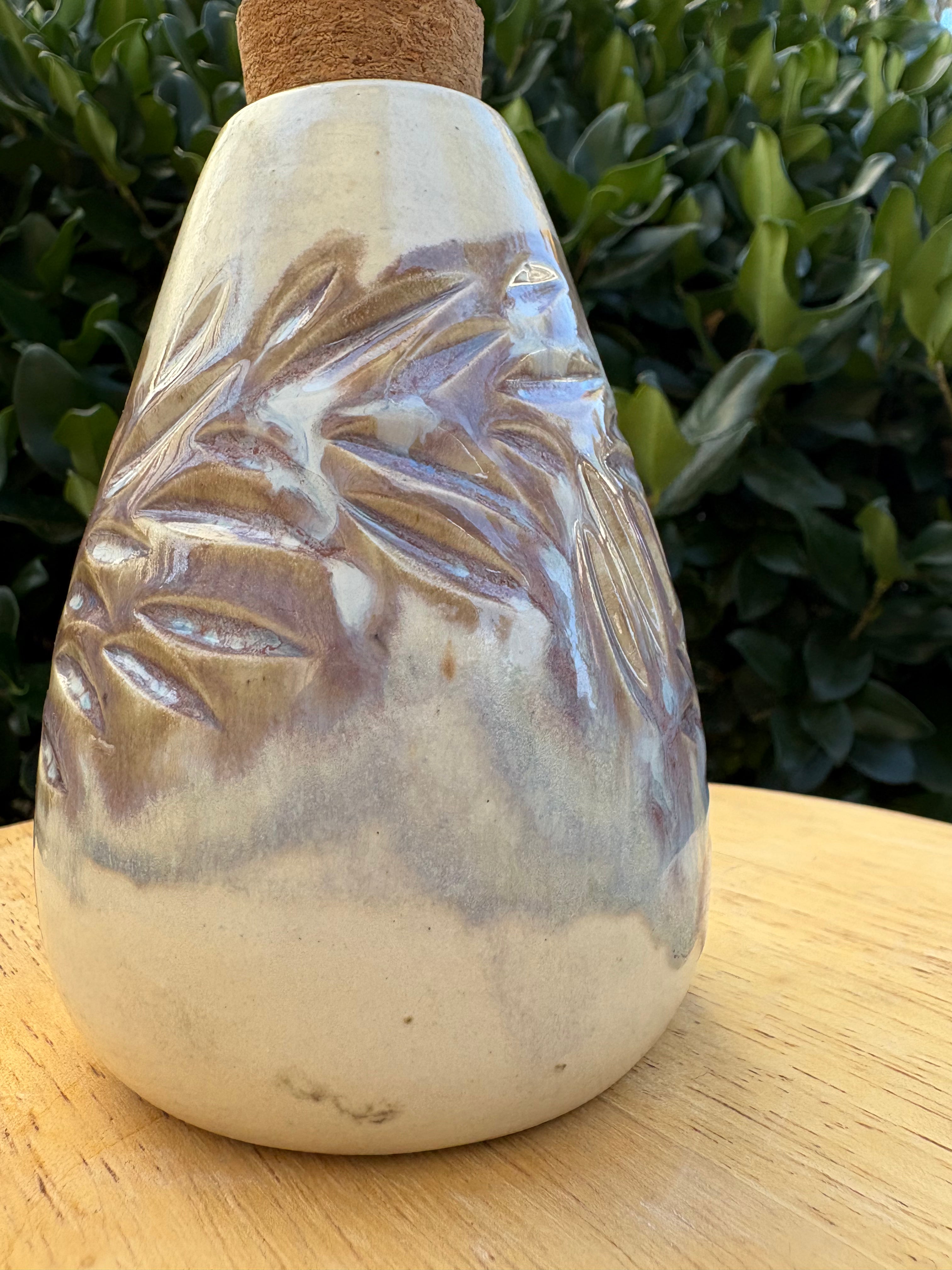 Purple Crystal Soap Dispenser