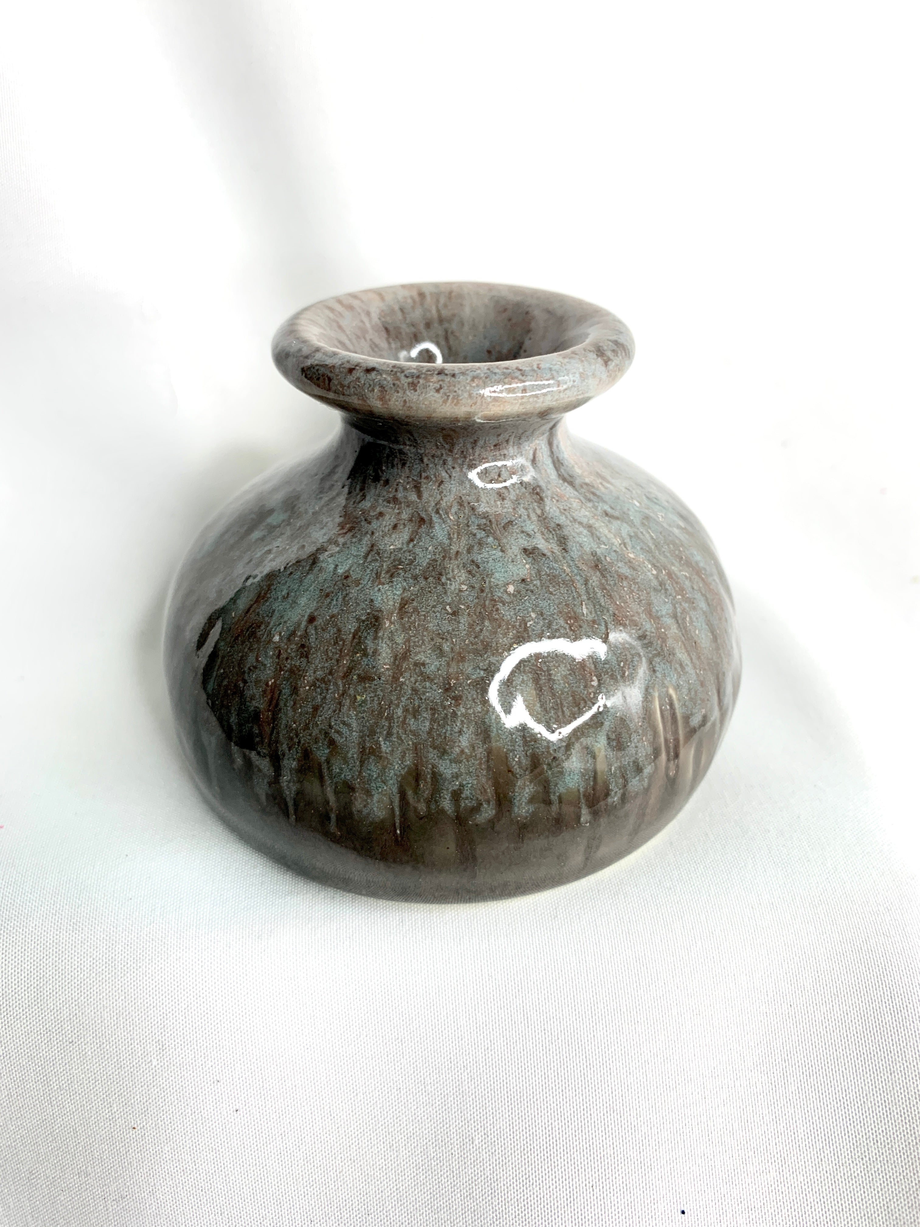 Ice and Coal Vase (small)