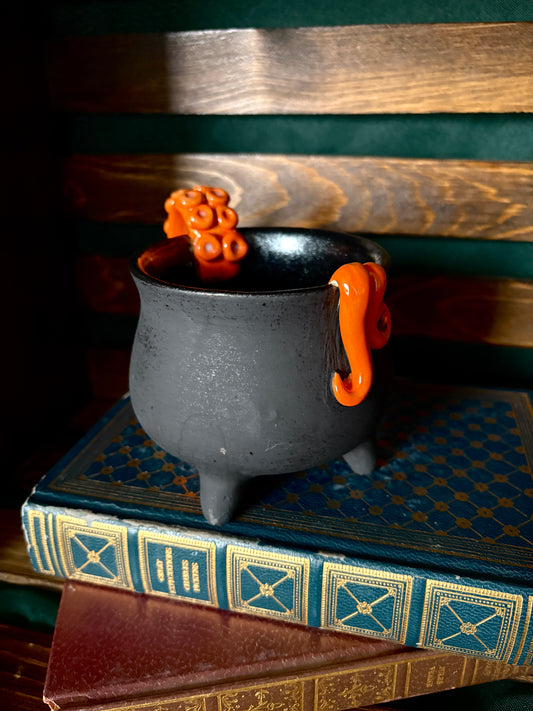 Orange Tentacle Mug (Matte Base)