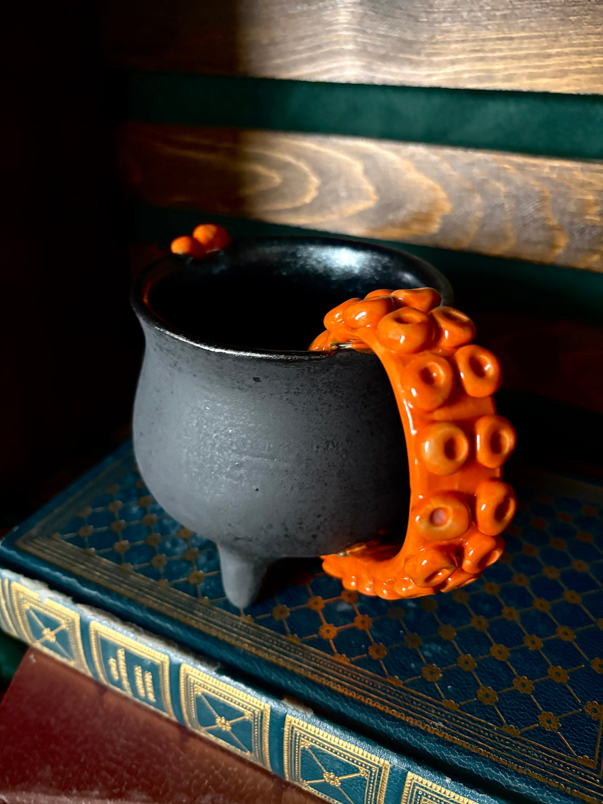 Orange Tentacle Mug (Matte Base)