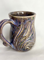 Load image into Gallery viewer, Carved Lavender Dream Mug
