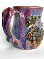 Load image into Gallery viewer, Purple Cascade Filigree Mug
