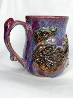 Load image into Gallery viewer, Purple Cascade Filigree Mug
